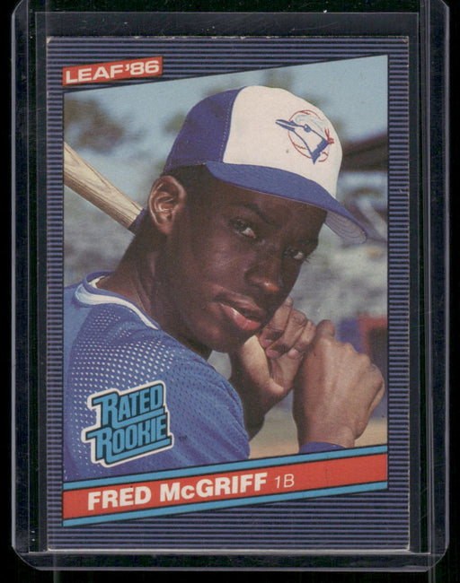 1986 Leaf #28 Fred McGriff