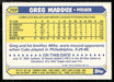 1987 Topps Traded #70T Greg Maddux