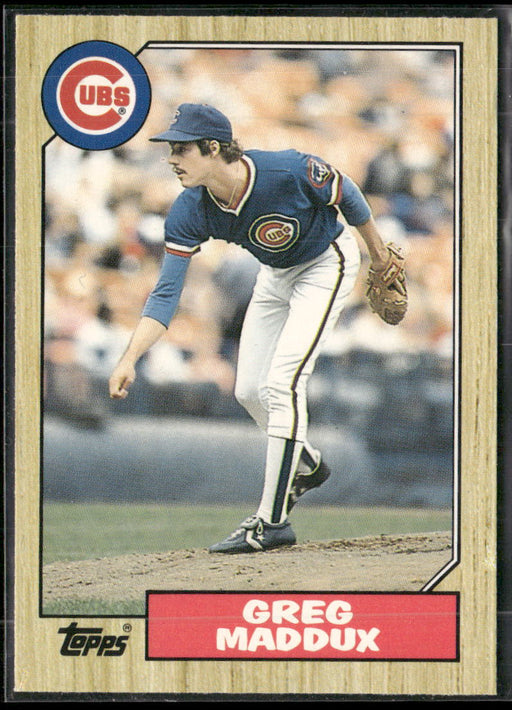 1987 Topps Traded #70T Greg Maddux