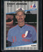 1989 Fleer #381a Randy Johnson Sign over left shoulder completely blacked out