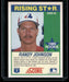 1989 Score Hottest 100 Rising Stars #63 Randy Johnson