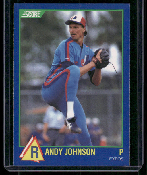 1989 Score Hottest 100 Rising Stars #63 Randy Johnson