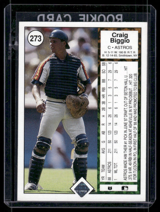 1989 Upper Deck #273 Craig Biggio