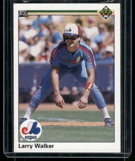 1990 Upper Deck #466 Larry Walker