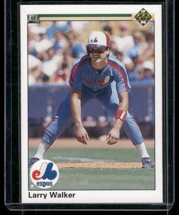 1990 Upper Deck #466 Larry Walker