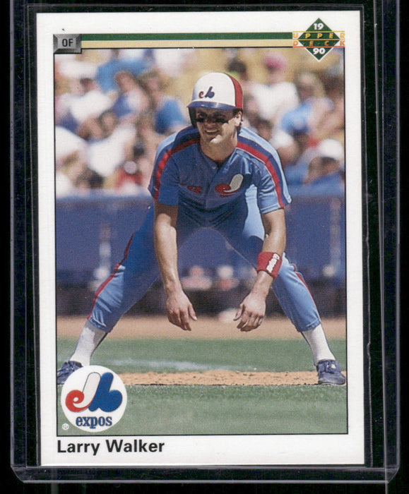 1990 Upper Deck #466 Larry Walker