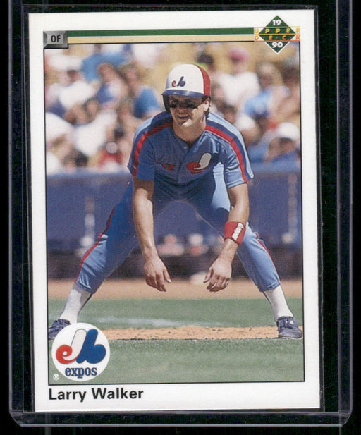 1990 Upper Deck #466 Larry Walker