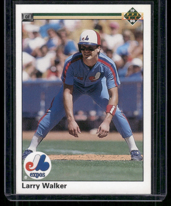 1990 Upper Deck #466 Larry Walker