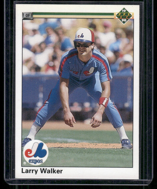 1990 Upper Deck #466 Larry Walker