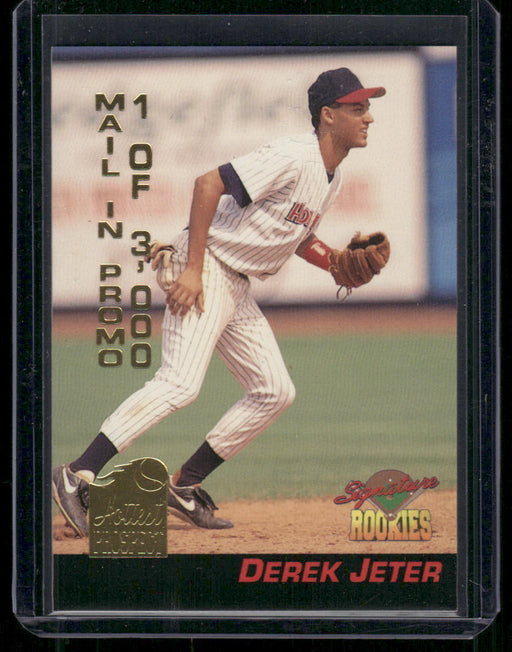 1994 Signature Rookies #S4 Derek Jeter Hottest Prospects Mail-In Promos #'d