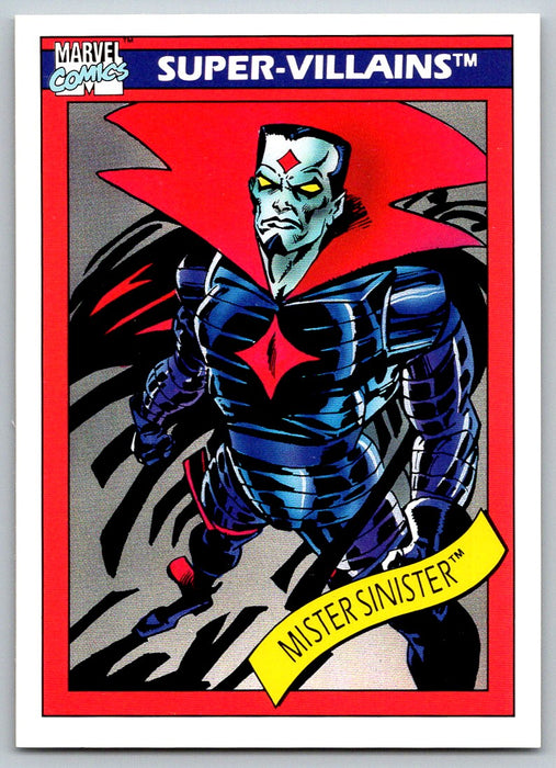 1990 Impel Marvel Universe I #65 Mister Sinister