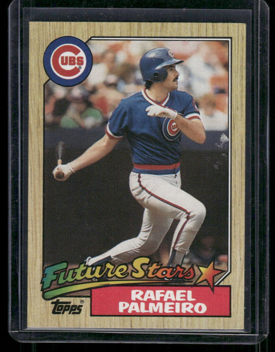 1987 Topps #634 Rafael Palmeiro