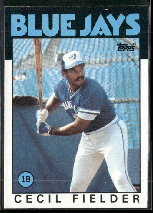 1986 Topps #386 Cecil Fielder