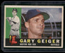 1960 Topps #184 Gary Geiger