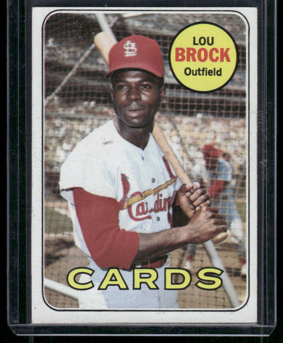 1969 Topps #85 Lou Brock