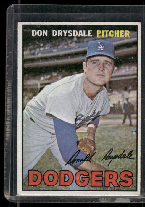 1967 Topps #55 Don Drysdale