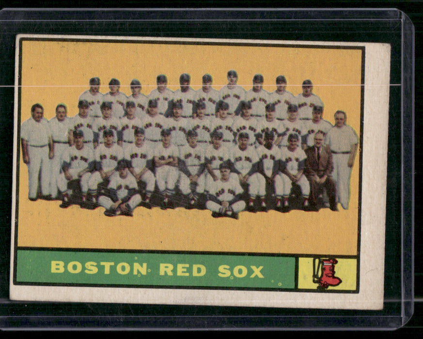 1961 Topps #373 Boston Red Sox