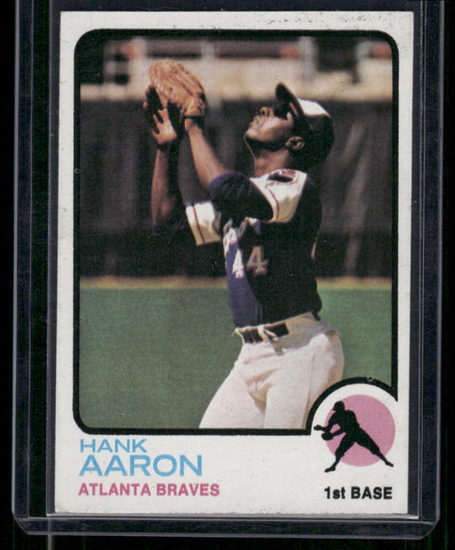 1973 Topps #100 Hank Aaron