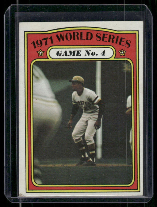 1972 Topps #226 1971 World Series Game No. 4