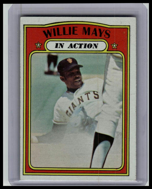 1972 Topps #50 Willie Mays