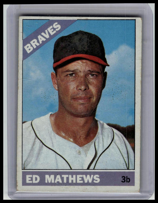 1966 Topps #200 Ed Mathews