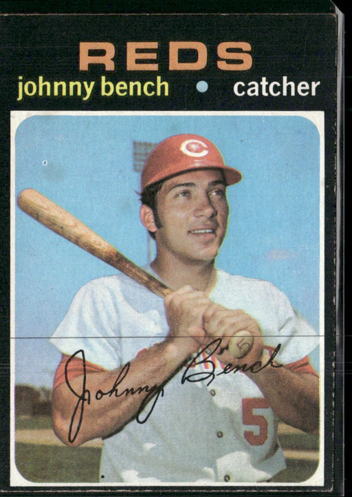 1971 Topps #250 Johnny Bench