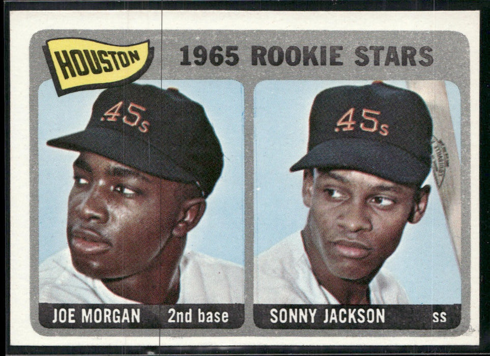 1965 Topps #16 Houston 1965 Rookie Stars (Joe Morgan / Sonny Jackson)