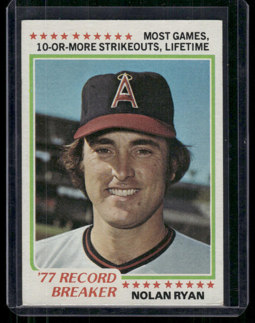 1978 Topps #6 Nolan Ryan