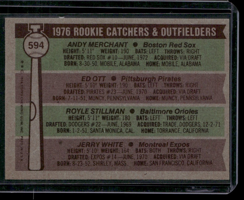 1976 Topps #590 1976 Rookie Outfielders (Cruz / Lemon / Valentine / Whitfield)