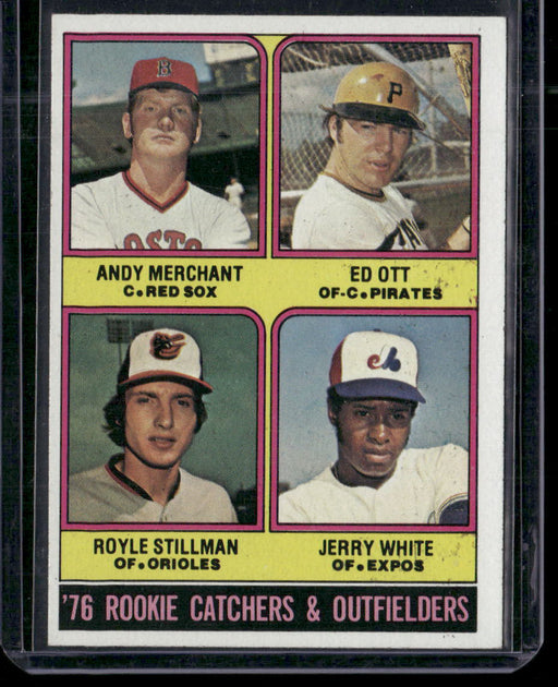 1976 Topps #590 1976 Rookie Outfielders (Cruz / Lemon / Valentine / Whitfield)