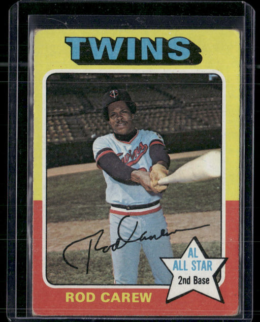 1975 Topps #600 Rod Carew