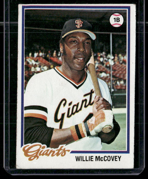 1978 Topps #34 Willie McCovey