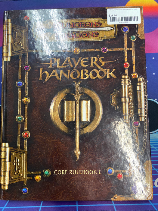 D&D Player's Handbook Core Rulebook I HC ©2000
