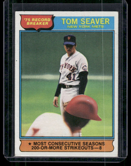 1976 Topps #5 Tom Seaver