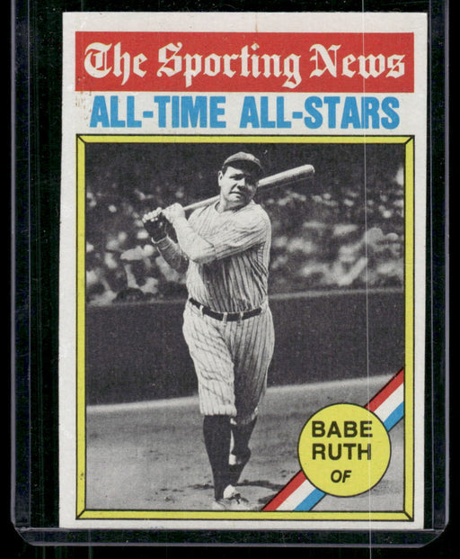 1976 Topps #345 Babe Ruth