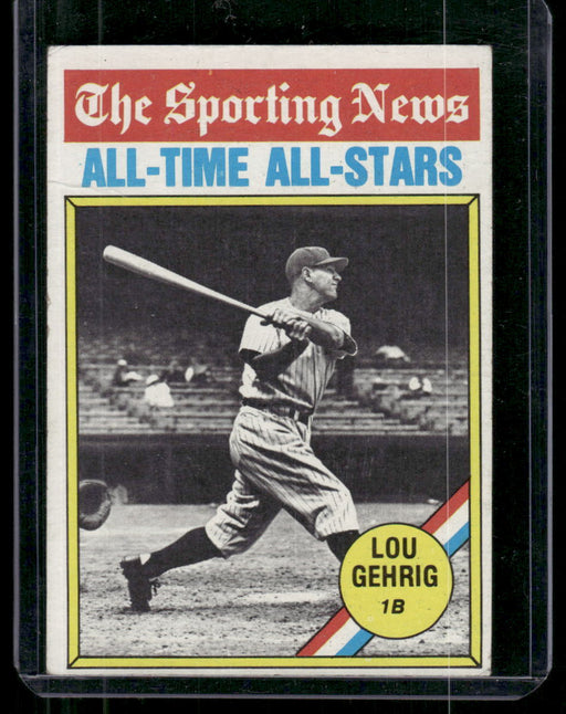 1976 Topps #341 Lou Gehrig