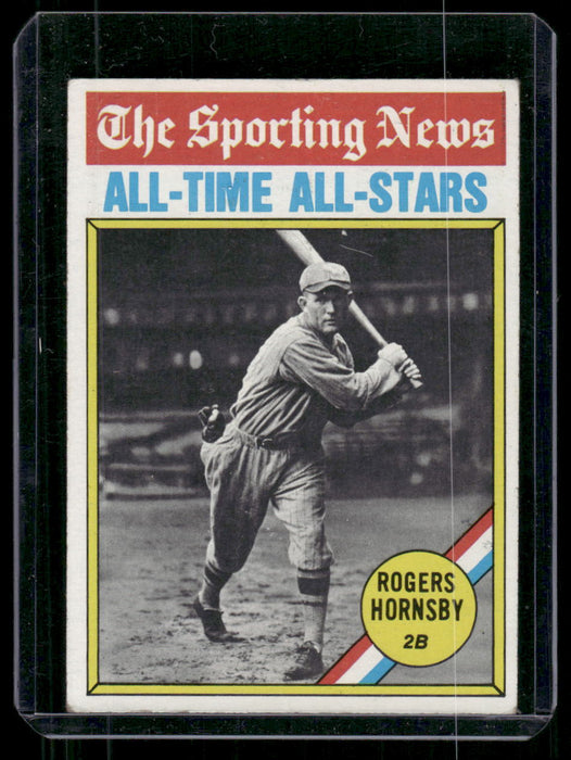 1976 Topps #342 Rogers Hornsby