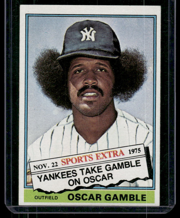 1976 Topps #74T Oscar Gamble Traded