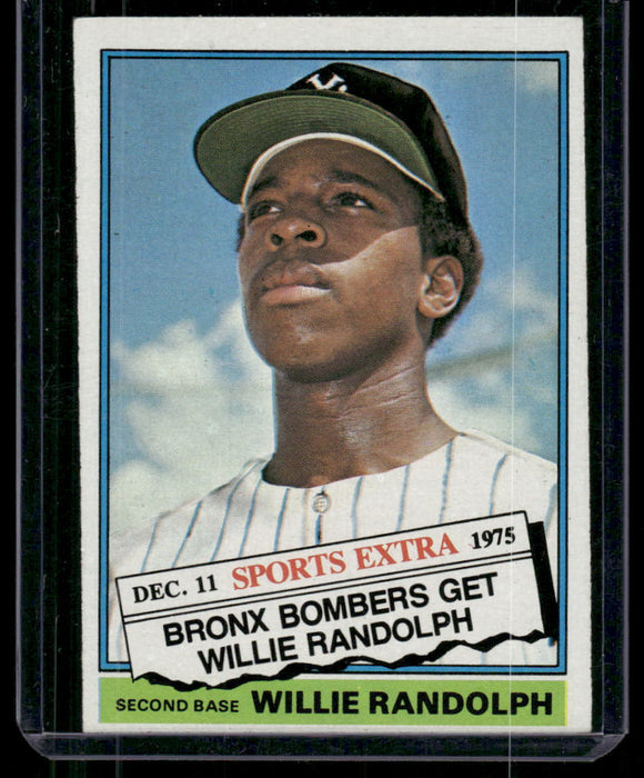 1976 Topps #592T Willie Randolph Traded