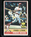 1976 Topps #50 Fred Lynn