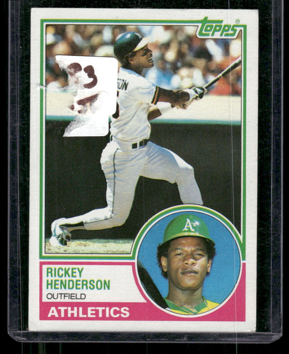 1983 Topps #180 Rickey Henderson