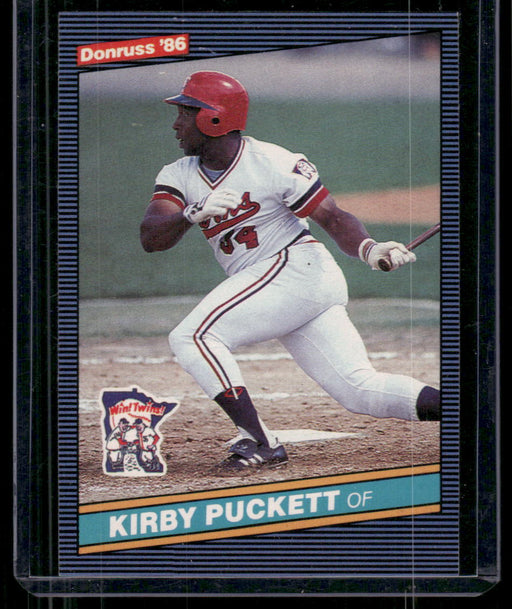 1986 Donruss #72 Kirby Puckett