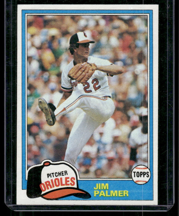 1981 Topps #210 Jim Palmer