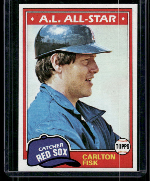 1981 Topps #480 Carlton Fisk