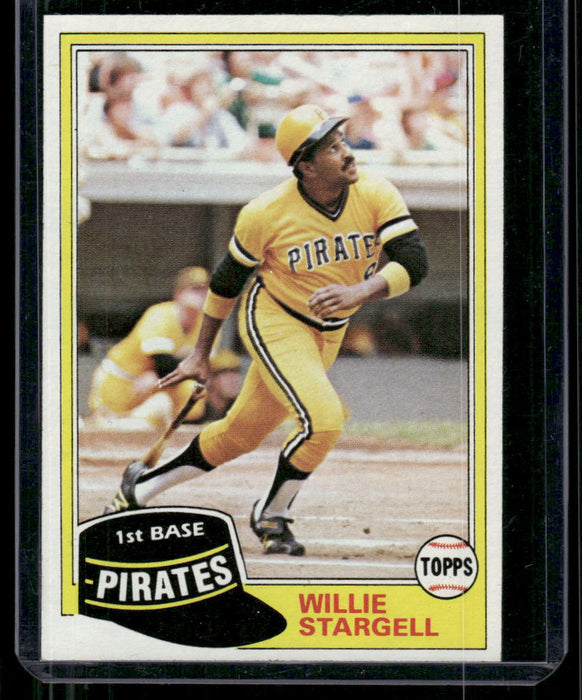 1981 Topps #380 Willie Stargell