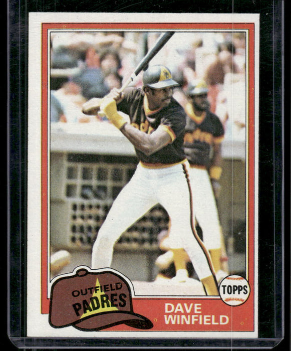 1981 Topps #370 Dave Winfield