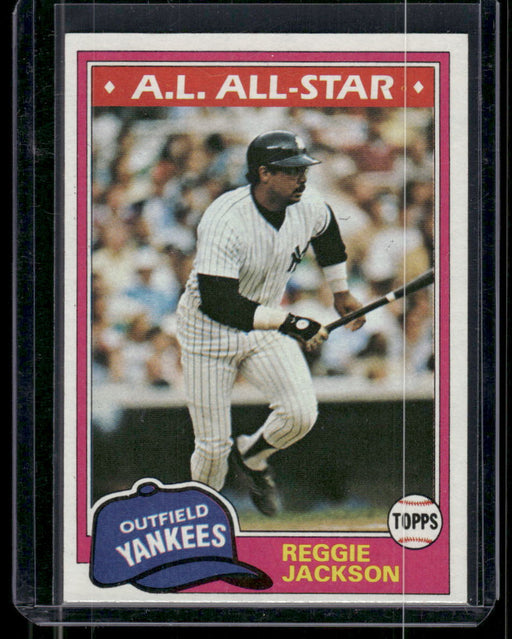 1981 Topps #400 Reggie Jackson