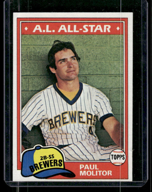 1981 Topps #300 Paul Molitor