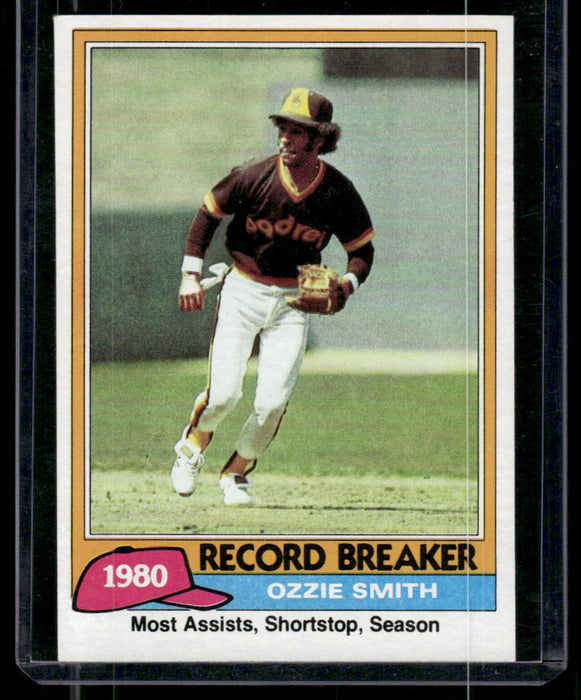 1981 Topps #207 Ozzie Smith