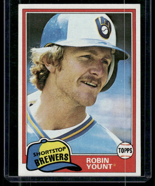 1981 Topps #515 Robin Yount